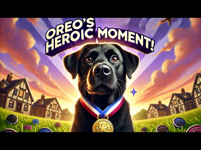 Oreo's Heroic Moment!#ai #animalrescue #cat #animalwelfare #dodo #oreosjourney #doglover #funny #pet