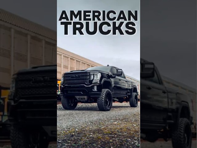 Why American Trucks DOMINATE The World! 🔥 #car #pickup