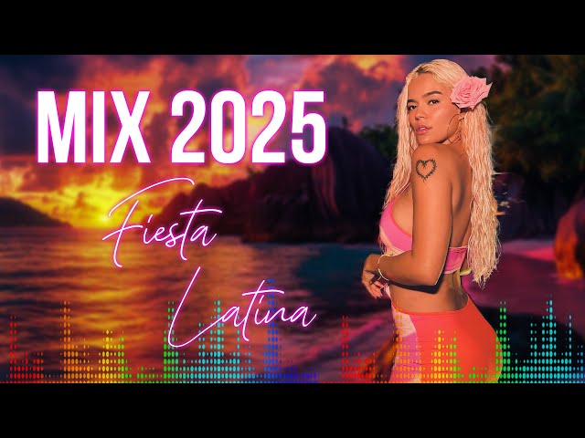 LATINA REGGAETON 2025 MIX - DADDY YANKEE, J BALVIN, BAD BUNNY, MALUMA, OZUNA - POP LATINO 2025