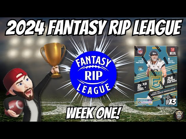 2024 FANTASY RIP LEAGUE 🏈 WEEK 1 💰 NFL FOOTBALL IS BACK‼️