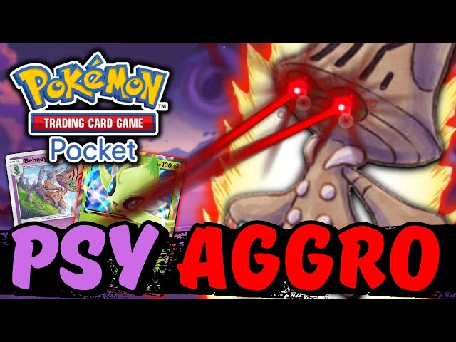 TOTAL DESTRUCTION WITH PURE PSYCHIC AGGRO DECK! | Pokemon TCG Pocket