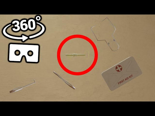 🔑FIND THE KEYS 360/VR Video - HOSPITAL