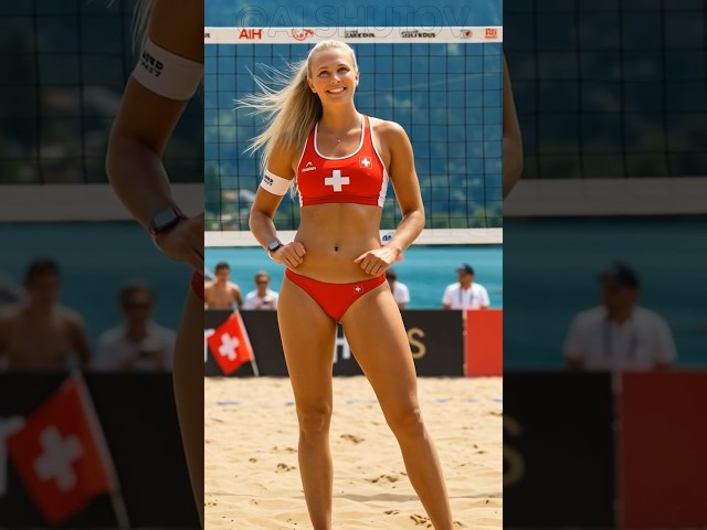 🔥 BEACH VOLLEYBALL QUEENS | Switzerland 🇨🇭Ukraine 🇺🇦 Poland 🇵🇱 | Most Beautiful & Skilled Players!