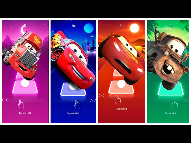 SUPER MEGAMIX - Mack 🆚  Lightning McQueen 🆚  Zombie McQueen 🆚  Mater  | Who Is Best?