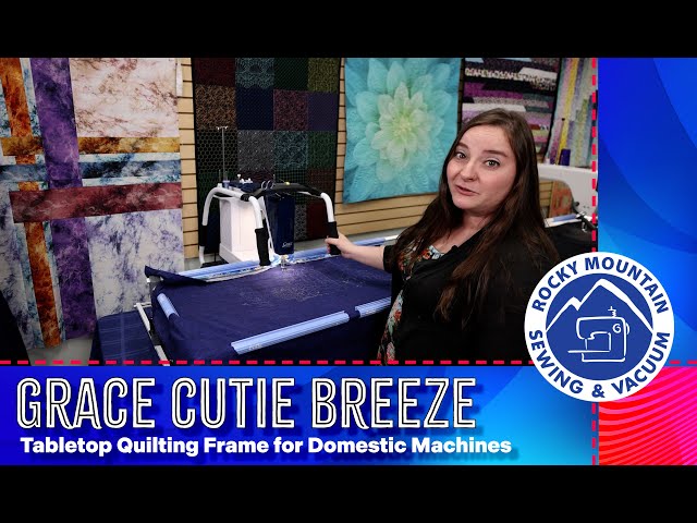 The Grace Cutie Breeze Table Top Quilting Frame