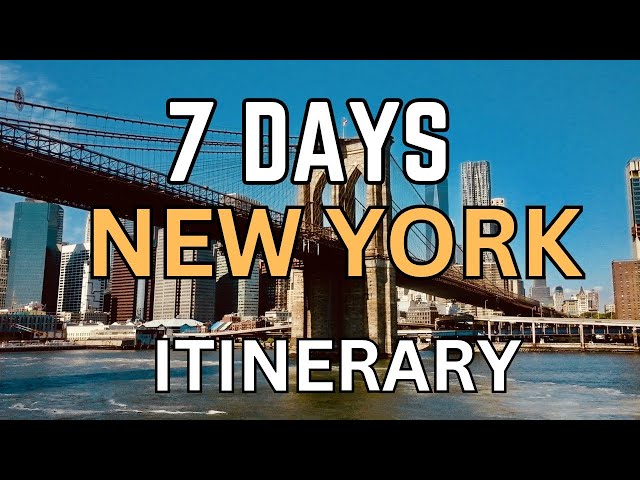 7 Days  New York itinerary //#seo #travel #destination #visitabroad #tourism #trip #facts #vacation