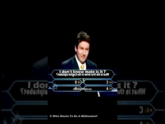 The Most Memorable Who Wants to be a Millionaire Moments