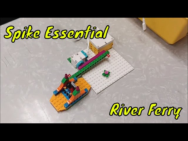 LEGO Spike Essential River Ferry w/ Building Instructions