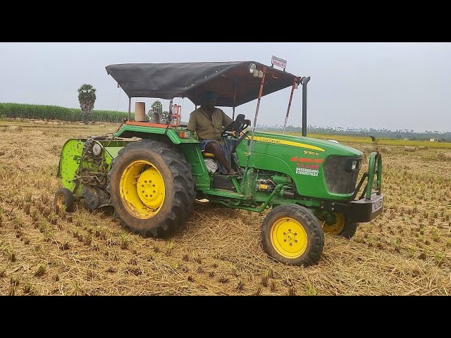 John Deere 5050 D + Kartar Baler | Baling Hay | John Deere 5050 D price mileage & Specifications