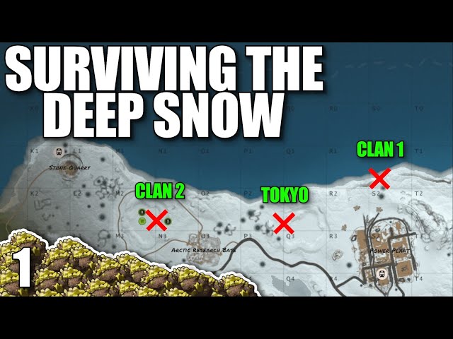 I BUILT BETWEEN THE 2 BIGGEST CLANS ON WIPE DAY | Solo Rust