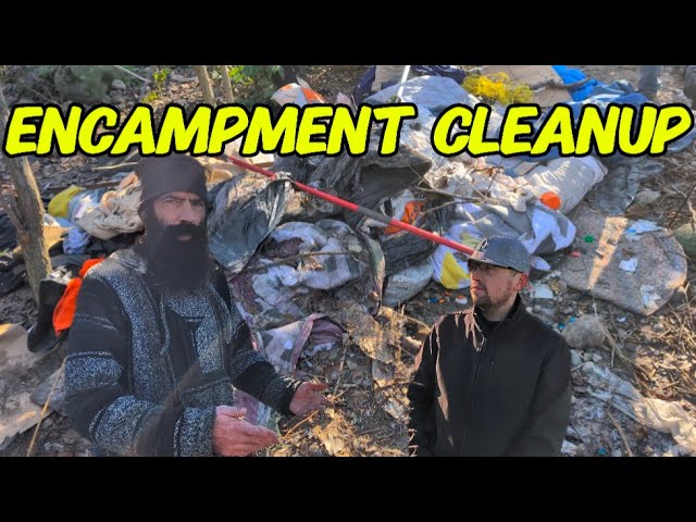 Encampment Cleanup in Lewiston Idaho #cleanup #garbage #city