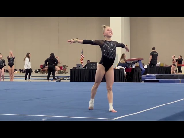 Level 10 Floor Routine - Double Pike (9.750)