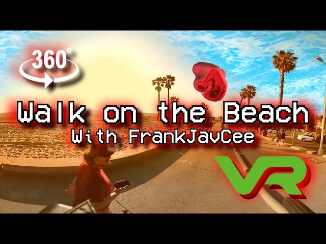 (360 VR) Ｗａｌｋ ｏｎ ｔｈｅ Ｂｅａｃｈ