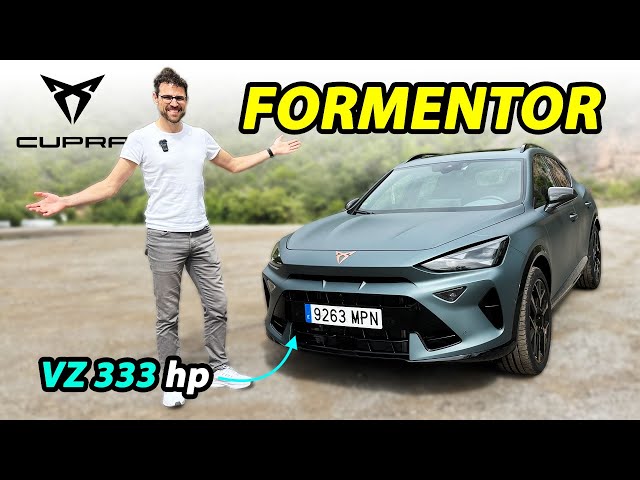 Cupra Formentor facelift driving REVIEW with the 333 hp Formentor VZ 🏁