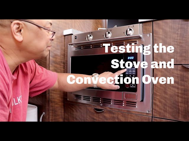 Testing The Stove & Convection Microwave In The Airstream