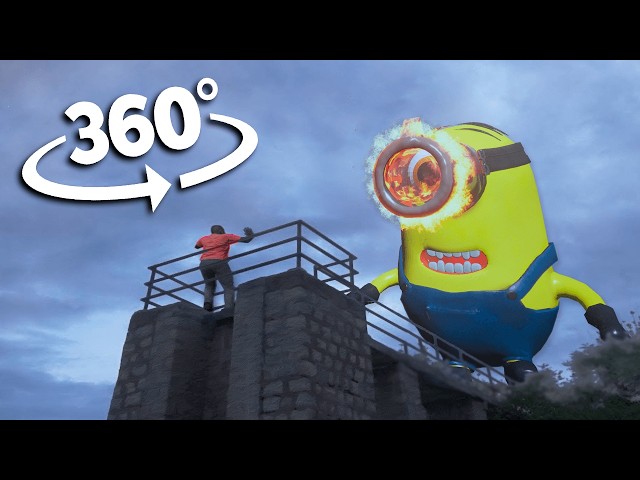 Mega Minion Mel's 360 VR Adventure in the City Awaits!