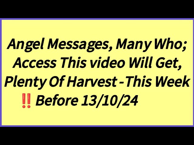 🛑 Angel Messages: The Chosen Ones Will Feel This Message | gods message now | god says | Jesus saves