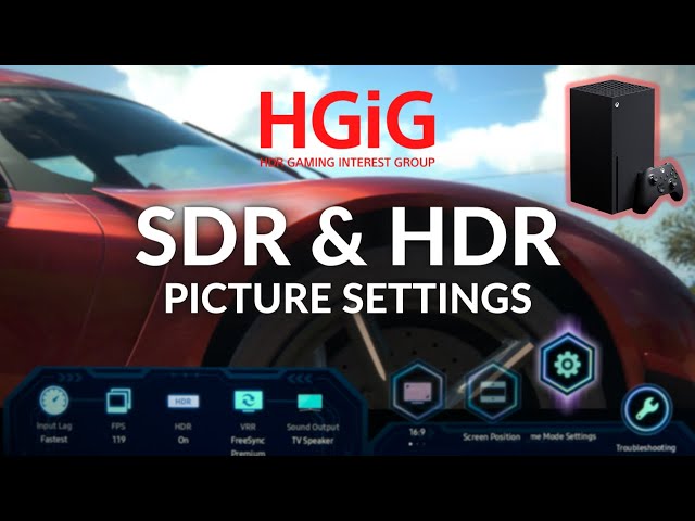 Xbox Series X HGiG Game Mode Picture Settings for Samsung QN90A QN95A Neo QLED TV 2021