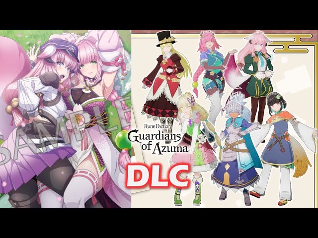 DLC Contents and Pre-order Benefits for Rune Factory: Guardians of Azuma