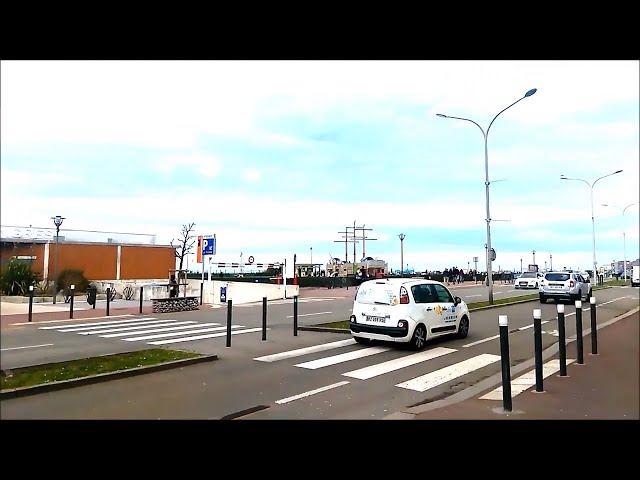 Seafront view from Casino de Dieppe Groupe Partouche (FRANCE)