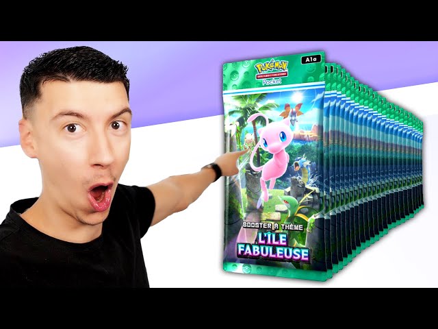 OPENING 100 BOOSTERS DE LA NOUVELLE EXTENSION MEW sur POKEMON TCG POCKET !