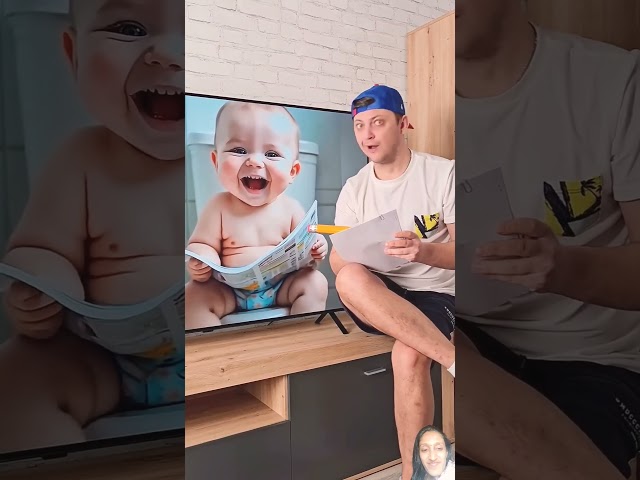 So cute 🥰 and funny baby 🤩🍼 #baby #funny #comedy #funnybaby #memes