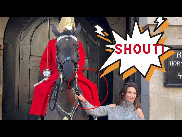 Guard’s Powerful Shout At a Woman