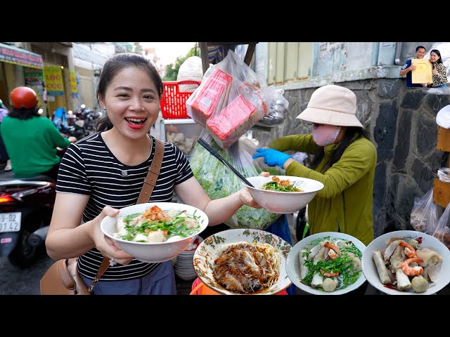 Đã thèm Tô hủ tiếu khô Sườn chìa full topping chỉ từ 30k đến 60k khu Chợ Bà Hoa nổi tiếng Sài Gòn