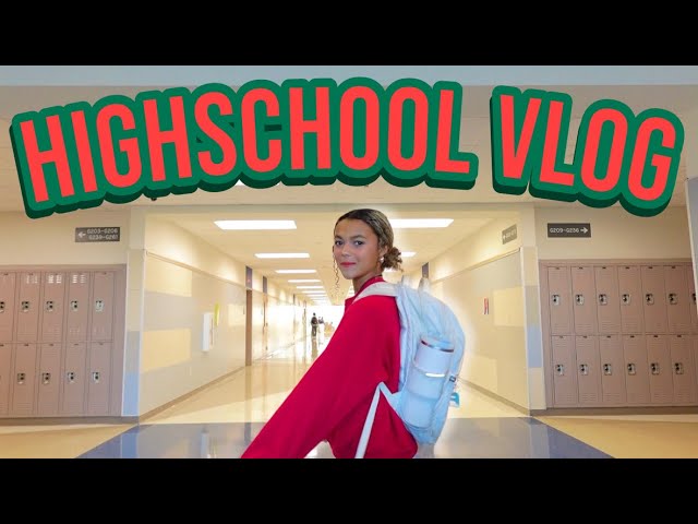 HIGH SCHOOL DAY IN MY LIFE 📚🎄| VLOGMAS DAY 3