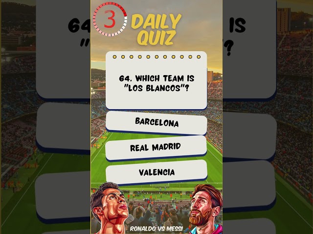 Daily Football Quiz ⚽ #footballquiz