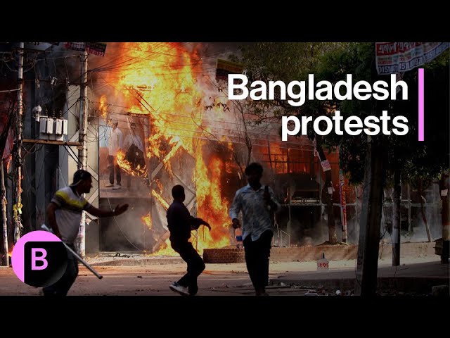 Bangladesh Protests: Demonstrators Clash in Dhaka, Pressure PM Hasina to Resign