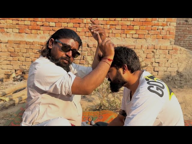 COSMIC PAKISTANI HEAD MASSAGE BY BENGALI BABA | SATISFIED CRACKS AND RELAXING MASSAGE | #massage