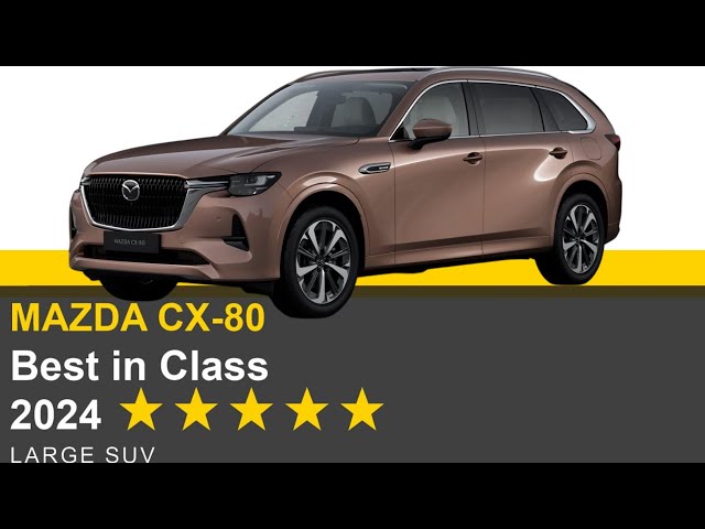 The Safest and Most Durable Vehicle - 2025 MAZDA CX-80 - Crash Test