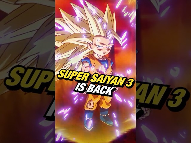 Super Saiyan 3 Goku is BACK!!  #dbz #dragonball #goku