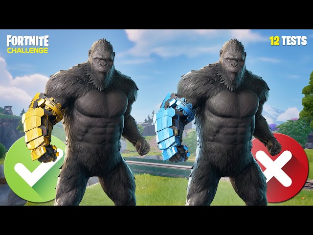 GUESS THE TRUE SKIN - FORTNITE CHALLENGE - 12 TESTS | tusadivi