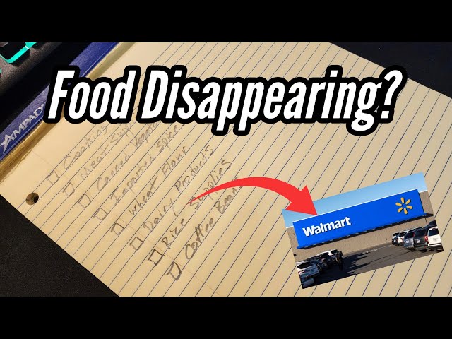 😱 8 Foods Vanishing From Shelves! (Shocking Shortages)