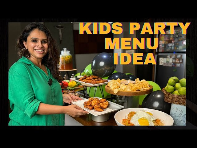 Kids party order ideas | Kitchen tales by Neethu