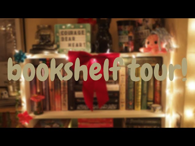 an in-depth bookshelf tour!!📚🎀✨ (probably too in-depth tbh)