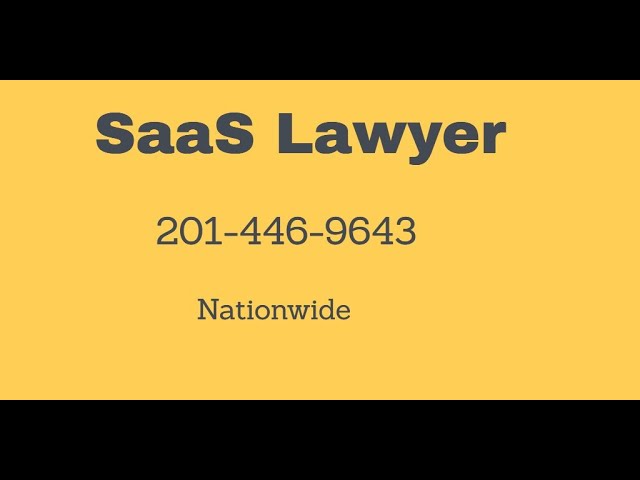 Startup Lawyer for SaaS Companies