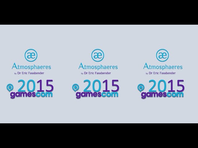 Atmosphaeres at Gamescom 2015 - 360 videos for Pain, Stress and Anxiety Relief