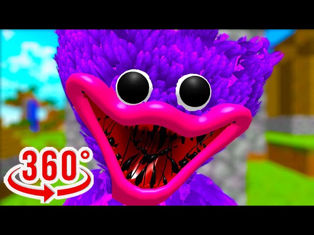 VR 360° meme - huggy wuggy funny 360-degree 4K video