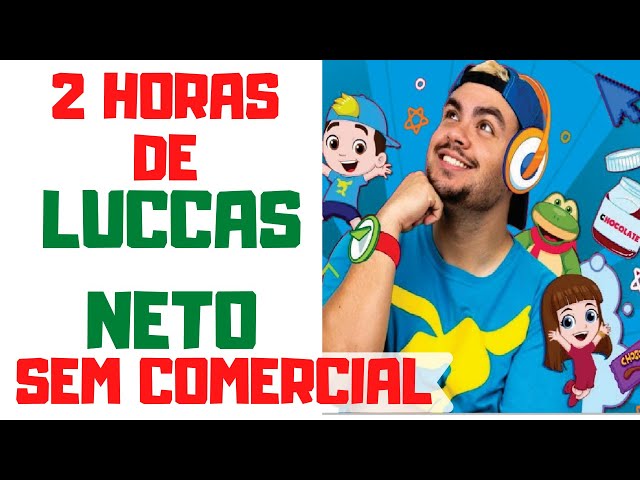 2 HORAS DE LUCCAS NETO SEM PARAR - SEM COMERCIAL - NA ESCOLINHA DO LUCCAS