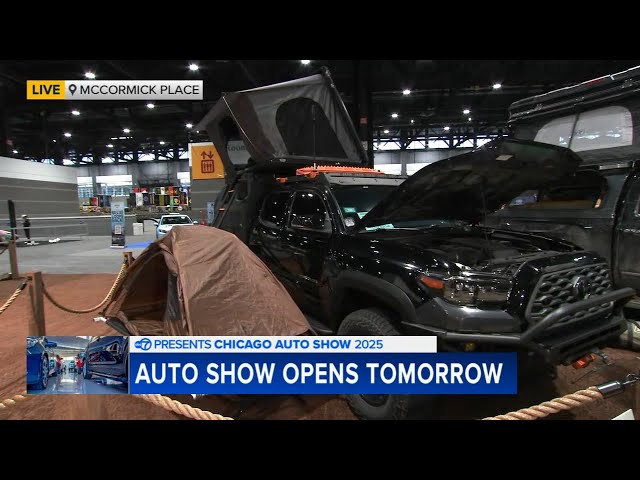 Overlanding exhibit at Chicago Auto Show