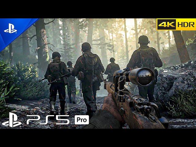 (PS5 PRO) FACADE ON THE BRIDGE 1944 | Realistic ULTRA Graphics Gameplay 4K 60FPS HDR Call Of Duty