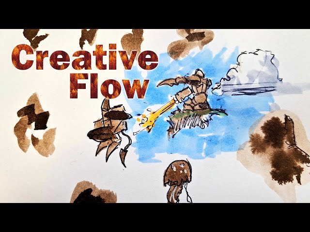 Sketchbook Creative Flow and Finding Ideas