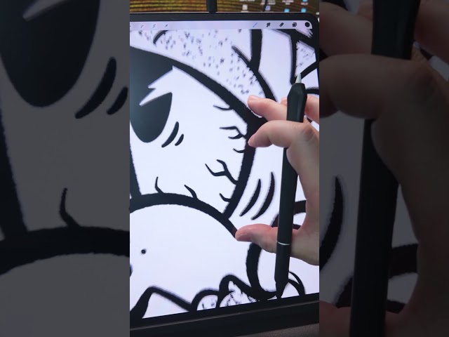 Drawing in Procreate