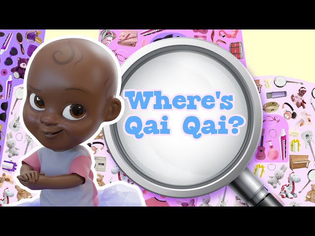 I Spy Game 🔎 - Where's Qai Qai?  | Qai Qai Cartoons & Videos for Kids | Game Compilation for Kids