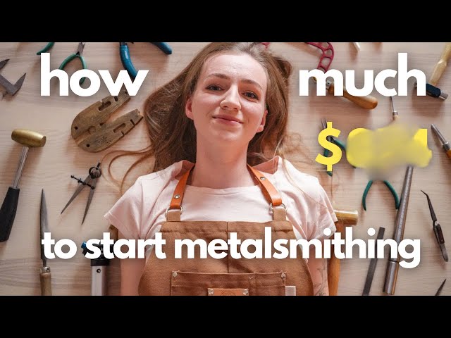 HOW MUCH to get started metalsmithing jewelry?? What TOOLS to get & where?