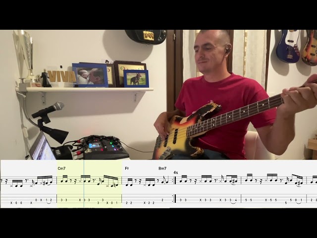 Closer To Feeling: Incognito - Bass cover with tab & notation