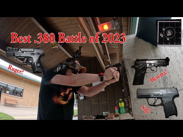 Beretta 80X Cheetah vs. Sig P365 380 vs. Ruger Security 380 - A Comparison